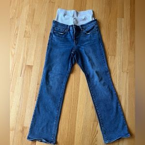 Blanqi Postpartum Support Flare Denim sz 8
